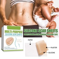 Silicone Scar Gel Sheet Roll Reusable Scar Repair Tape Hidden Acne Skin Patch