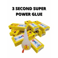 Super Power Glue 3 Second OK Glue / SLS Super Glue 3 Seconds Liquid Fast Drying Adhesive 3SEC Lion G