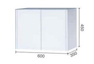 魔法廚房 60CM 白色吊櫃 上櫃 浴櫃 台灣製100%PVC防水 發泡板 安迪板 可搭配洗衣台