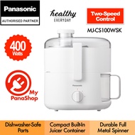 Panasonic Compact Juice Extractor Juicer ( 400w ) MJ-CS100WSK