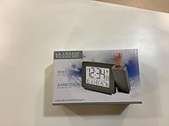 LA CROSSE TECHNOLOGY WT522 Radio-Controlled Alarm Clock with Projection - Silver, Grey, 167.9 x 99 x