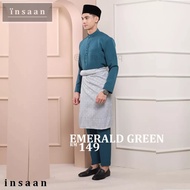 Baju Melayu Regular Modern Hijau/ Emerald Green
