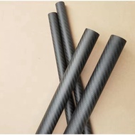 60cm Carbon Tube Pipe Carbon Pipe Diameter OD 16mm ID 14mm 3K 16x14mm glossy 16x14 for rc airplane -