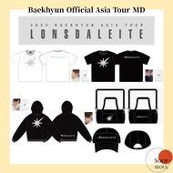 Baekhyun Lonsdaleite Asia Tour MD / T shirt hoodie ball cap photocard lightstick pouch
