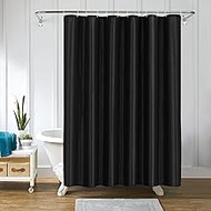 180 x 220 cm Polyester Textile Shower Curtain Anti-Mould for Bathroom, Curtain for Bathtub Shower Ma