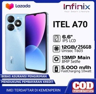 Infinix Itel A70 RAM 12+256(+) itel A70 RAM 12GB +128GB Rom GARANSI 1 Tahun HOT ITEM!! GARANSI RESMI