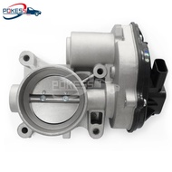 POKESS Throttle Body With Position Sensor For Ford Focus 1.6 1.8 C-MAX 1.8 2.0 Mondeo 07-12 S-MAX 4M