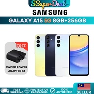 [Free Samsung 15W PD Adapter] Samsung Galaxy A15 5G Smartphone (8GB Ram + 256GB Rom)