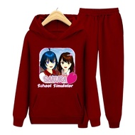 GW - Setelan Sweater Hoodie Sakura School Simulator | Anak-Remaja |SET Hoodie - Sakura School Simul