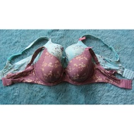 Full CUP BRA Brocade FLOWER SIZE 38E 38DD (DD85/E85)