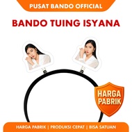 Headband Tuing Custom Event Concert Face - Isyana Sarasvati