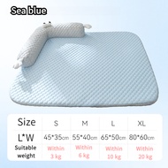 Neck protector cat nest cat bed spring and summer with pillow cat sofa kitten sleeping mat removable