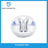 Soundpeats Clear Wireless Bluetooth V5.3  ENC 12mm Driver Stereo Sound Dual Mics Touch Control Bluet