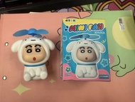 蠟筆小新小白 睡衣小新不倒翁 小白風扇
