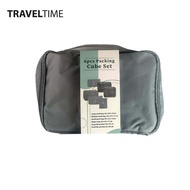TravelTime 6-Piece Packing Cube Set - Travel Organizer for Luggage & Suitcases