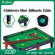 Mini Billiard Table Wooden Tabletop Pool Table Set For Kids Billiards Table Set Tabletop Sports