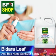 Antibacterial Hand Sanitizer Spray with 75% Alcohol (ABHSS) - Bidara - 5L