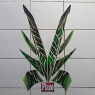 HIJAU Yamaha mio soul 2010 green motorcycle sticker