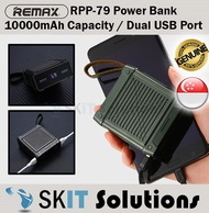 Remax RPP-79 Armory Power Bank Powerbank 10000mAh Portable Charger Charging