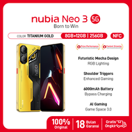 [NEW LAUNCHING ] HP Gaming nubia Neo 3 5G RAM 20 GB (8 + 12 GB) ROM 256GB 6000 mAH Fast Charging 33W