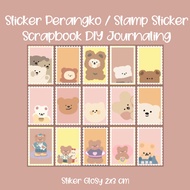 Stamp Stickers Stamp Stickers Scrapbook DIY Journaling
