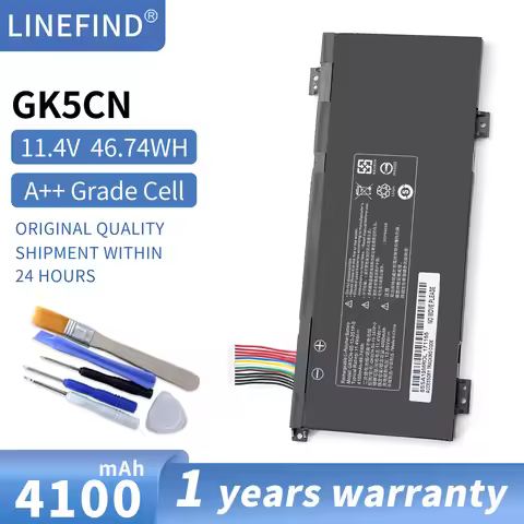 GK5CN-00-13-3S1P-0 Lithium Ion Laptop Battery 11.4V 4100MAH Batteries for MECHREVO X8TI Plus X8Ti-G 