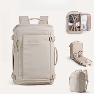 Travel Backpack 28-38L Expandable, 15.6 inch Laptop Compartment, Waterproof Nylon School Bag for Men