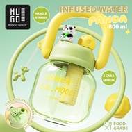 HUGO Children's Drinking Bottle 800ml Leak-Proof Snager Water Bottle Premium Quality BPA FREE Childr