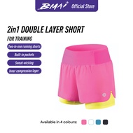 BMAI Double Layer Short Women