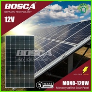 ◹ ✤ ∏ BOSCA 5 Year Warranty 120W Solar Panel Mono 120 Watt 12 Volt Pv Solar Module Solar Cell Panel