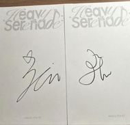 NMIXX 5th EP Heavy Serenade 簽名Kyujin and Haewon
