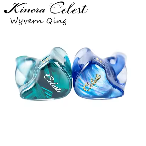 Kinera Celest Wyvern Qing In Ear Earphones HiFi Microphone 10mm LCP Dynamic Driver With Detachable B