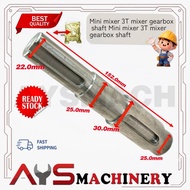 Mini mixer 3T mixer gearbox shaft/Gear Box Shaft 3T Mini Mixer