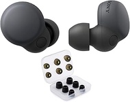 Sony LinkBuds S Truly Wireless Noise Canceling Earbud Headphones Bundle with Ear Tips Bundle (2 Items)