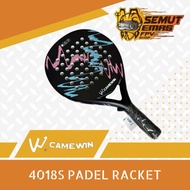 Camewin 4018S Racket Padel Racket 4018 S Carbon Round Shape Round BONUS Bag