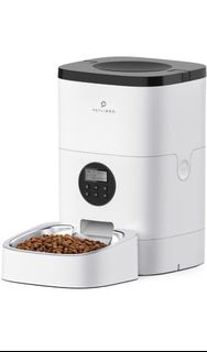 PETLIBRO 自動餵食器 貓 中小型狗用 定時功能 錄音 4L容量 兩用供電 手動/自動餵食器