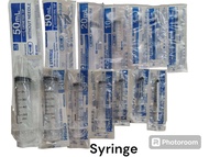 Nipro Dispoable syringe without needle...1ml.3ml.5ml.10ml.20ml.50ml.CAT.50ml.ECC.