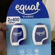Equal classic zero calorie sweetener/sweetener 800 Australian importedtablet