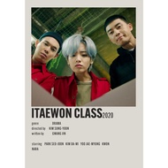 【READY STOCK】Poster ITAEWON CLASS Korean DRAMA for home/bedroom/office