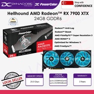 POWERCOLOR HELLHOUND AMD RADEON RX 7900 XTX 24GB-L/OC TRIPLE FAN GDDR6 Graphics Card