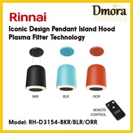 Rinnai RH-D3154 Iconic Design Pendant Island Hood Plasma Filter Technology