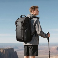 OZUKO กระเป๋าเป้สะพายหลังใส่คอมพิวเตอร์เวลาเดินทางสำหรับผู้ชายกระเป๋ากีฬาสำหรับเดินทางกระเป๋าอินเทรน