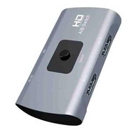 HDTV-Compatible Switch 4K 60Hz, 2.0 Switcher Out Bi-Directional Splitter UHD 3D