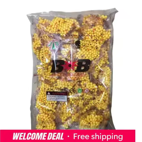 2028 2026 1000 Rounds Paintball 6mm Yellow BBs Bullets 0.11g 0.25g Strike Ball Tactical Air Gun High