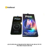 Pozi - Lcd Oppo A74 4G / Q2 Pro / Reno 5F/ A94 / A95 4G / F19 / F19 Pro/Reno 7Z Fullset Touchscreen