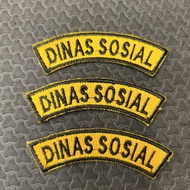 Social Service Embroidery Social Service Logo Embroidered/ Social Service Embroidered Logo/ Social S