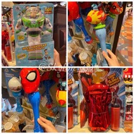 🎡香港迪士尼巴斯Buzz/史迪仔/蜘蛛俠SpiderMan/鋼鐵人IronMan bubble gun 泡泡機