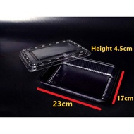 Bento Compartment Takeaway Box with Lid +-50pcs / Disposable Lunch Box / 1 Cavity, 2 Cavity, 3 Cavit
