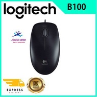Logitech B100 Optical USB Mouse - Black