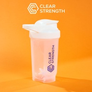 Clear Strength Protein Shaker Bottle | 400ml